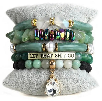 Bracelet, Spicy Stacks Bracelet (Let That S*   Go)