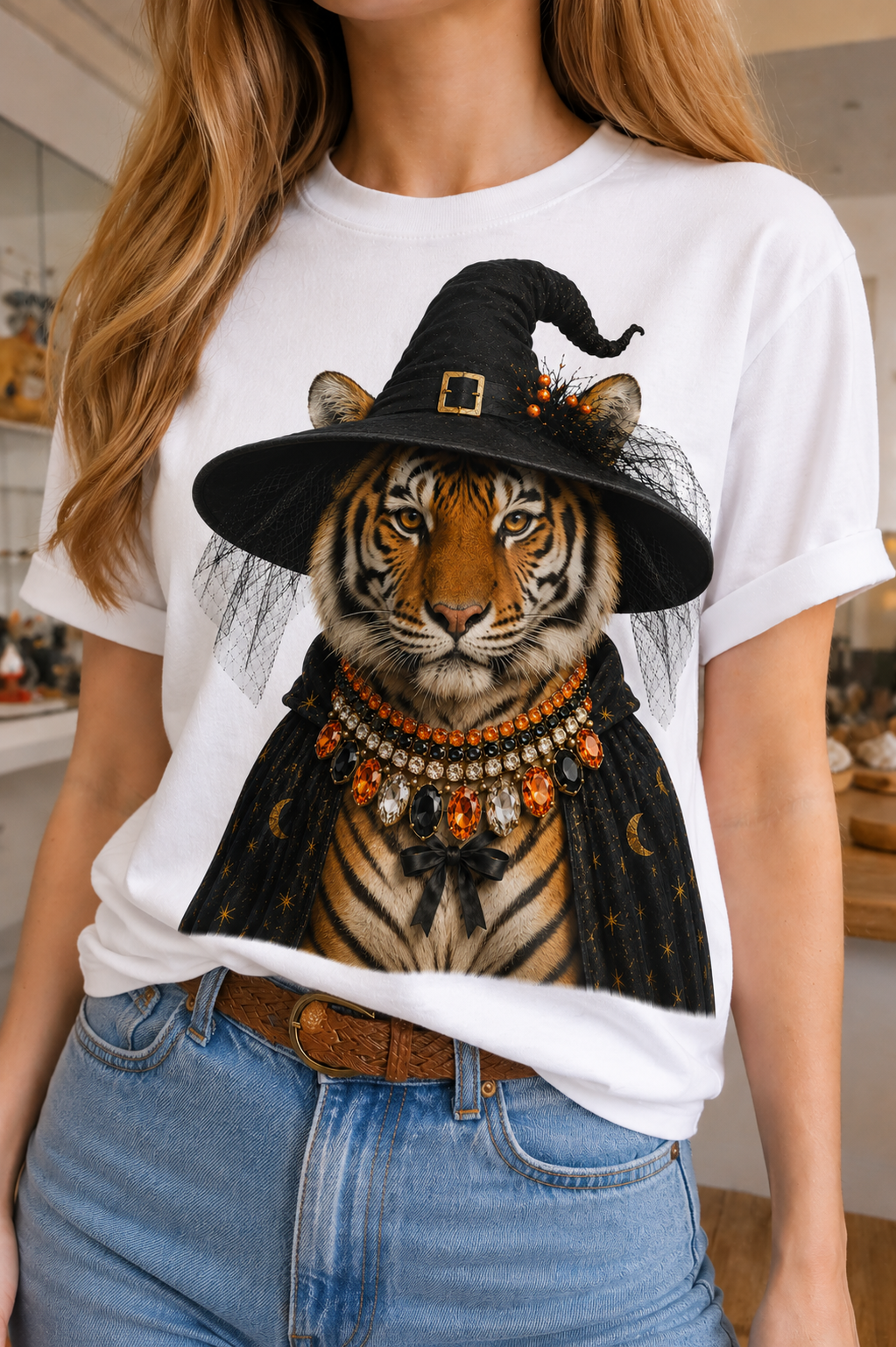 Tiger Witch White Crew DS