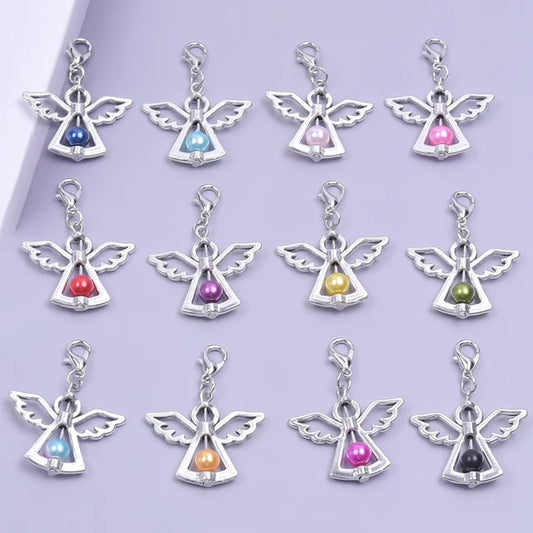Charms, Angel Small Pearl Bead