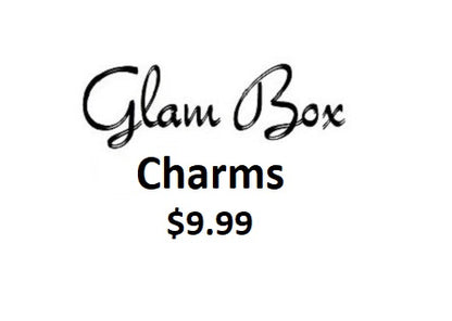 "Glam Box" CHARMS $9.99 (Natural Stone & .925 SS)