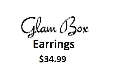 "Glam Box" EARRINGS $34.99