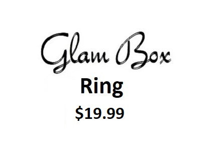 "Glam Box" RING $19.99