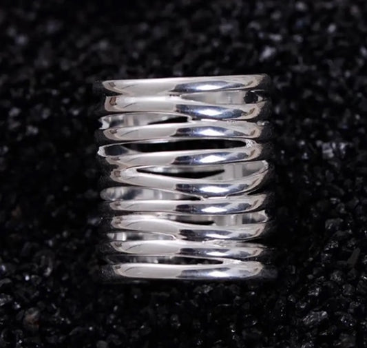 Ring, Connected Stacks Ring (.925 SS)