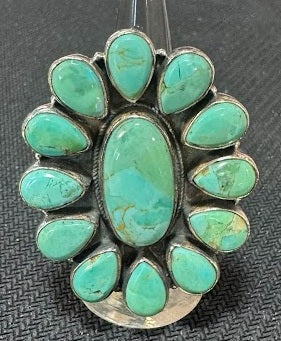 pre-orden: anillo de racimo de cuarzo transparente