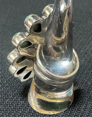 pre-orden: anillo de racimo de cuarzo transparente