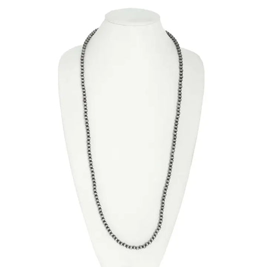 Necklace,  Western Navajo Pearl Beaded Long Necklace