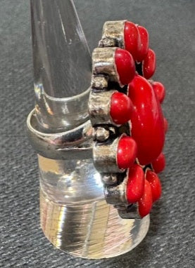 Pre-venta: Anillo Fiesta Kingman Turquesa