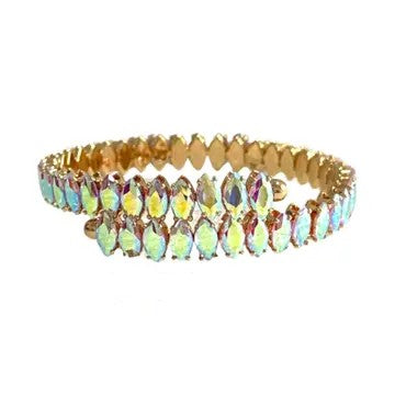 Bracelet, AB Cuff Bracelet